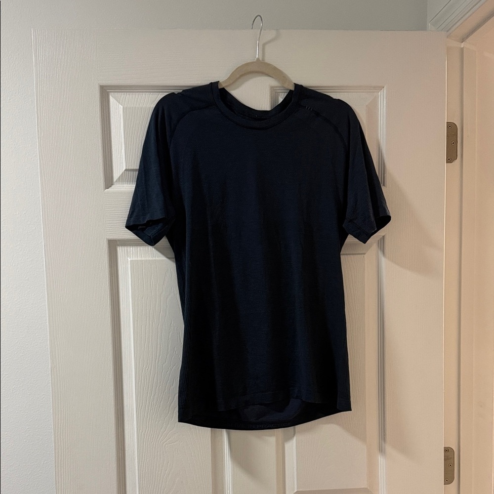 lululemon athletica Navy Short Sleeve Tee